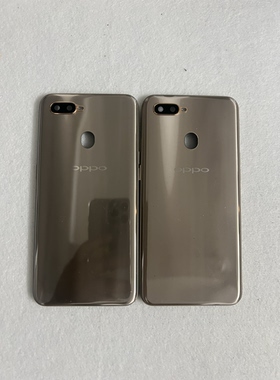 适用OPPO A7电池盖手机原装后盖99成新前壳卡托开机音量键按键