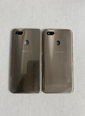 适用OPPO A7电池盖手机原装后盖99成新前壳卡托开机音量键按键