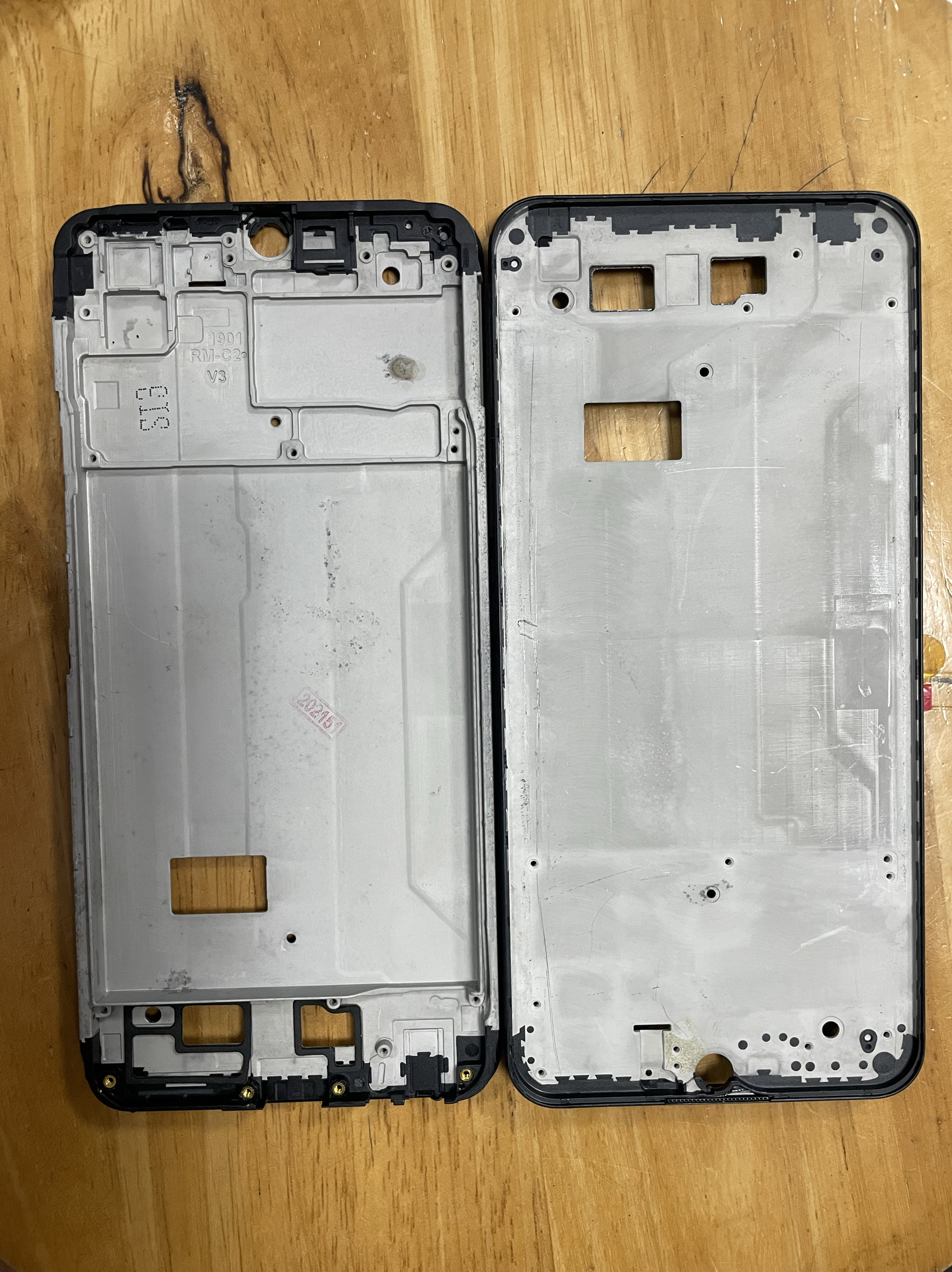 适用于vivo Y3 u3x 屏框前壳 A面 y3s屏幕前框 边框支架 中框 A框