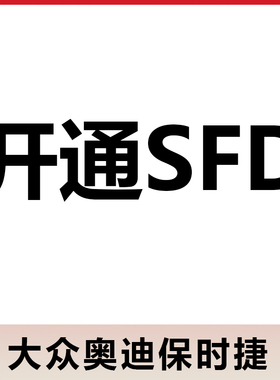 大众奥迪保时捷手动SFD激活开通离线解锁权限保养复位SFD令牌计算