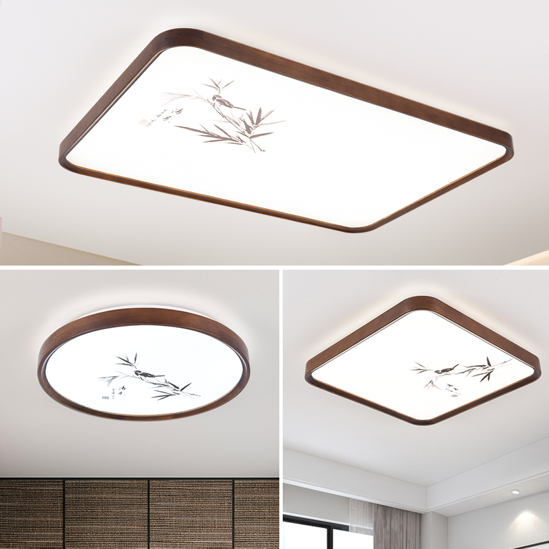 led超薄客厅灯新中式吸顶灯