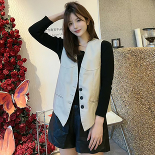 百搭酷飒风净版马甲女休闲马夹胖mm显瘦2025秋季新款宽松大码女装