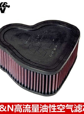 KN高流量空滤适配本田VTX1800高流量空气滤芯 02-08年 KN空气滤芯