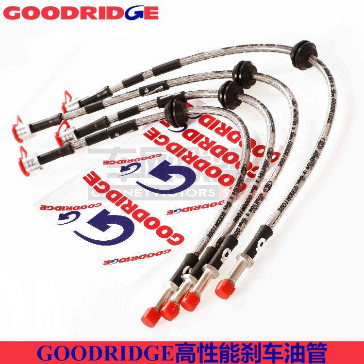 goodridge刹车钢喉适配吉普牧马人JK前后刹车钢喉油管