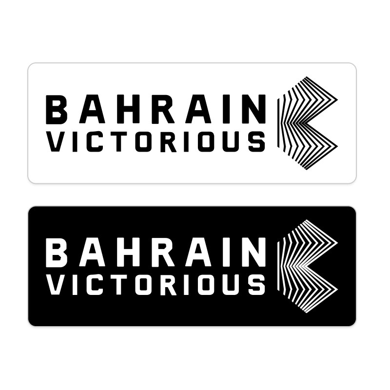 环法巴林胜利贴纸美利达瑞克多公路车贴防水bahrain victorious