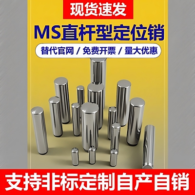 MS直杆圆柱定位销SUJ2轴承钢