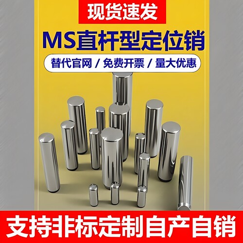 MS直杆圆柱定位销SUJ2轴承钢