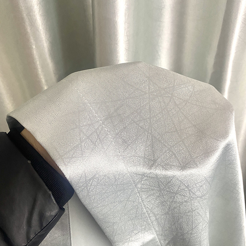 银灰色鸟巢外贸客厅卧室阳台办公出租房全遮光短窗帘成品特价清仓