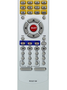 适用于步步高DVD遥控器RC027-05 RC027-04 DV605 603 509U 709K CS100
