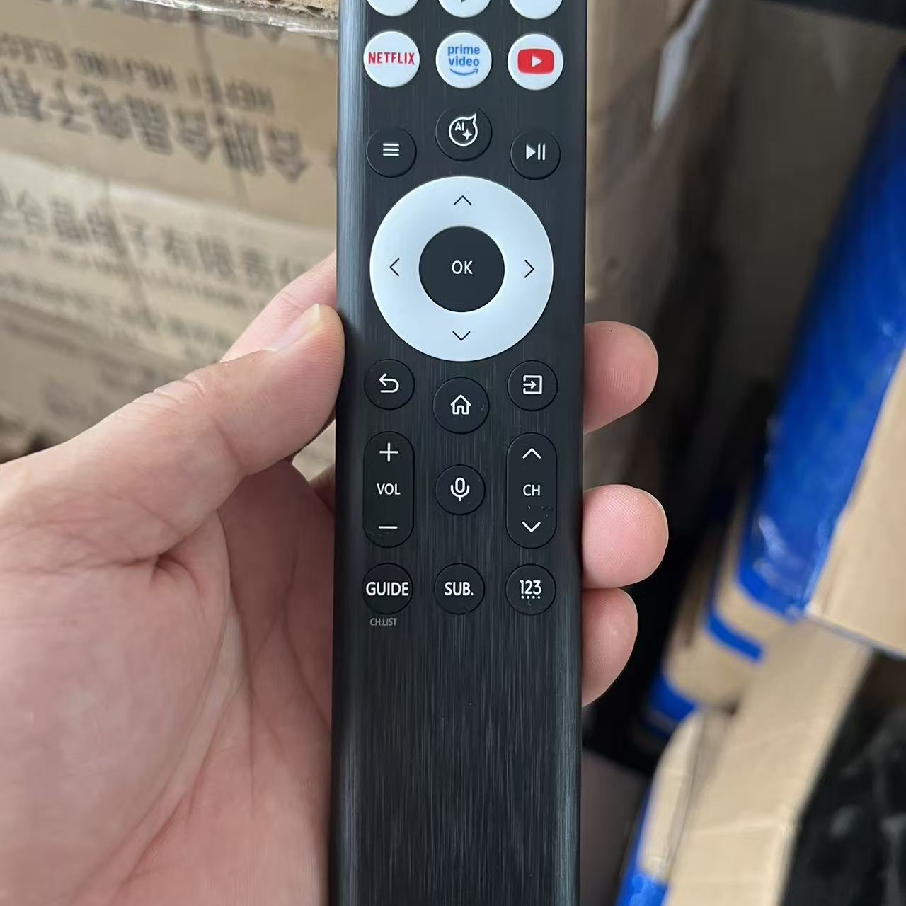 全新原装海信Hisense电视蓝牙语音英文遥控器ERF6AJ80HL