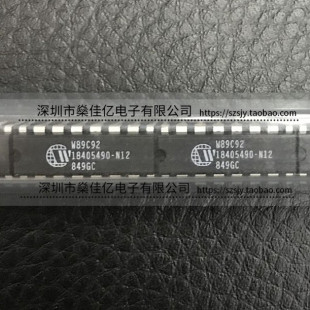 PCMCIA以太网双绞线接口控制器 正品 芯片 原装 DIP16 W89C92