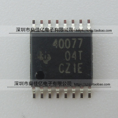 TPS40077PWPR 降压稳压器 DC-DC切换控制器IC 40077 TSSOP16 原装