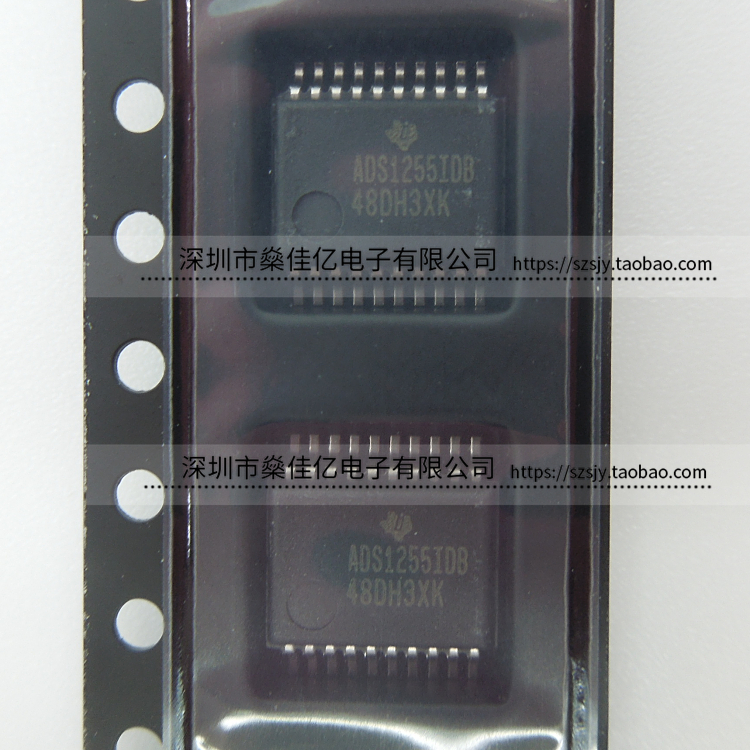ADS1255IDBR 24位模数转换器IC SSOP20 原装正品 ADS1255IDB