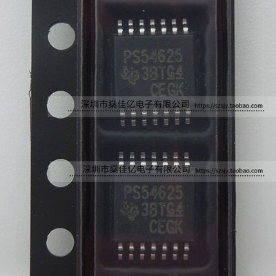 TPS54625PWPR 可调式降压开关稳压器IC PS54625 HTSSOP14 原装