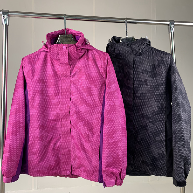 迈高途冲锋衣女三合一可拆卸加绒加厚防水防风春季冬季户外女外套