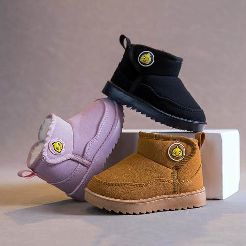 2024新款儿童雪地靴冬季保暖