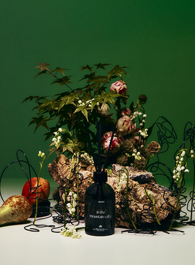 ASUCH 铃兰芍药梨 山中幽谷 无火藤条香薰卧室客厅家用花香小众