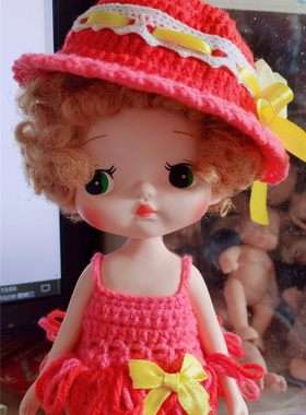 【夏虫手作】Holala娃衣火辣辣娃衣 holala手工衣服 清新淑女套装