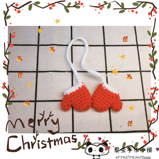 ixtee 妹头娃娃 holala可用 ixdoll 配件 手工毛线手套 围巾 耳罩