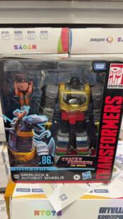 男孩儿童礼物玩具 变形金刚 SS86 大电影领袖级 钢索 钢锁 转轮