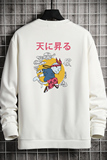 T4012-P25字母印花帅气百搭长袖t恤男大码胖子卫衣薄外套，男装卫衣，电商A040A