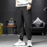 K12045-P40加绒P50加绒运动裤男大码宽松束脚直筒卫裤休闲裤，男装休闲裤，电商A040A