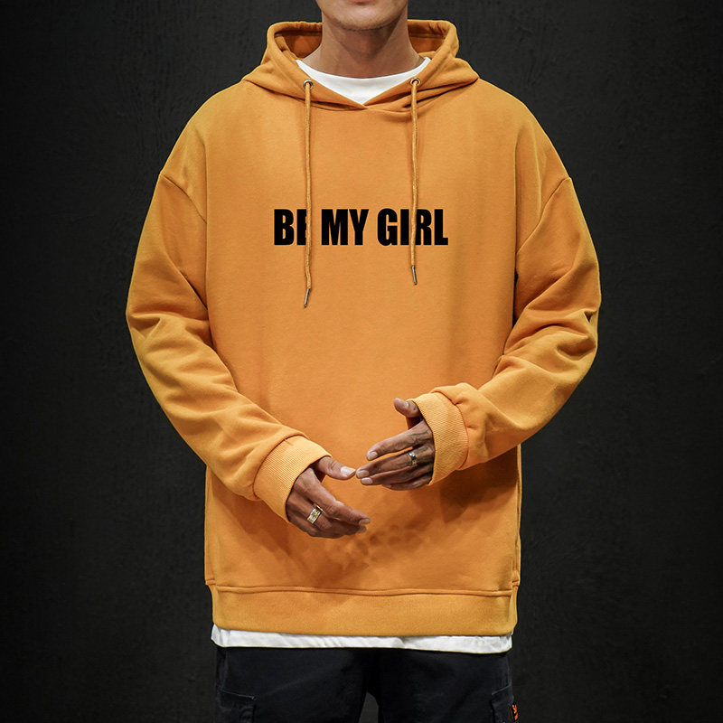 电商A040A-WY2004-P40简约百搭套头卫衣加肥加大码运动服班服,男装卫衣,电商A040A