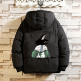 电商A040A-MY16005-P100加厚加绒面包服男大码宽松衣袄外套，男装棉衣，电商A040A