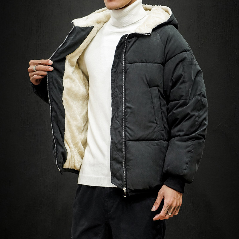 MY16002-P100加厚加绒衣男面包服男大码服男袄男外套男,男装棉衣,电商A040A