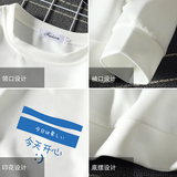 A040A-T4033-P25小清新bf情侣装长袖t恤大码男卫衣胖子打底衫，男装卫衣，电商A040A