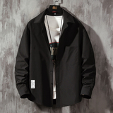 CS15045加绒款P55加厚加绒衬衫男保暖衬衣长袖寸衫上衣服外套，男装衬衫，电商A040A