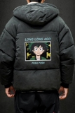 MY16049-P100加厚加绒衣男面包服男大码服男袄男外套男，男装棉衣，电商A040A
