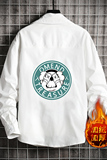 CS15052加绒款P55加厚加绒衬衫男保暖衬衣长袖寸衫上衣服外套，男装衬衫，电商A040A