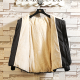 电商A040A-MY16019-P100加厚加绒面包服男大码宽松衣袄外套，男装棉衣，电商A040A