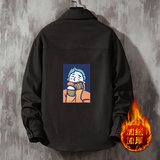 CS15042加绒款P55加厚加绒衬衫男保暖衬衣长袖寸衫上衣服外套，男装衬衫，电商A040A