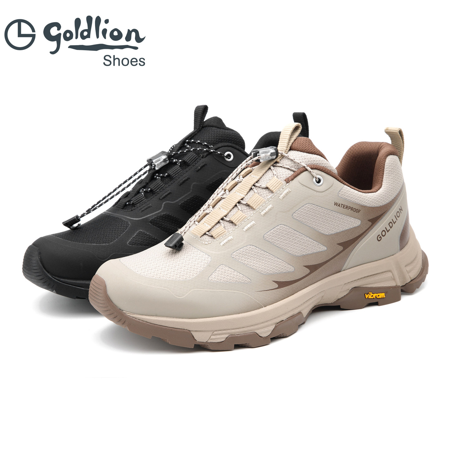 专柜正品金利来男鞋网面户外登山徒步旅游鞋日常休闲男士运动鞋