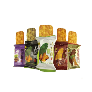 台湾台竹乡冬荀饼原味冬笋饼烧烤散装网红小零食薄脆饼干600g