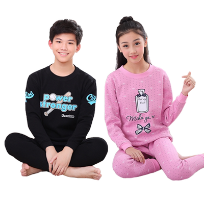 中大童黄金绒保暖内衣