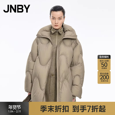 【商场同款】JNBY/江南布衣25冬新品羽绒服宽松立领长袖5PAC13800