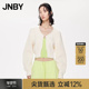 女开襟短款 JNBY 江南布衣折扣春夏针织衫 一粒扣通勤休闲外搭
