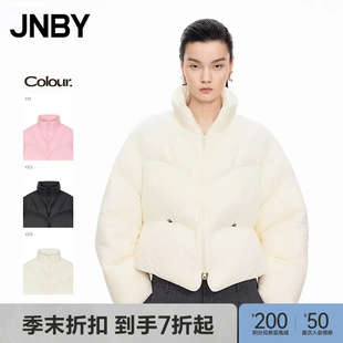 【商场同款】JNBY/江南布衣25冬新品羽绒服宽松立领长袖5PAC10950