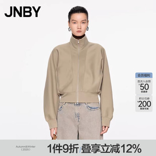 江南布衣春秋宽松立领开衫 JNBY 卫衣空气层5O9410600 ESG环保