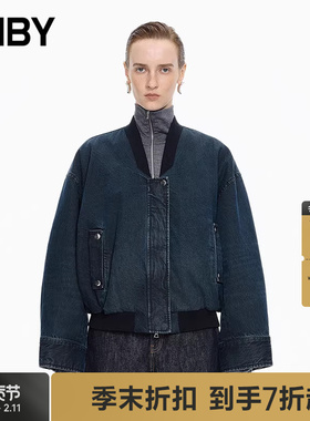 【商场同款】JNBY/江南布衣25冬新品羽绒服H型长袖宽松5P0C13880