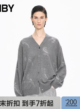 【商场同款】JNBY/江南布衣25冬新品毛针织衫宽松长袖5PB310940