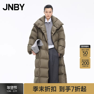 【商场同款】JNBY/江南布衣25冬新品羽绒服宽松立领长袖5PAC11100