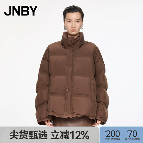 【秋冬上新】JNBY/江南布衣24冬新品羽绒服宽松立领长袖5O0C11940