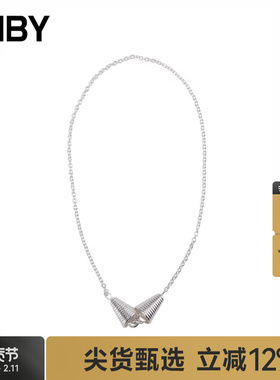 JNBY/江南布衣春季女装项链苗族银色项圈女7O2K14950