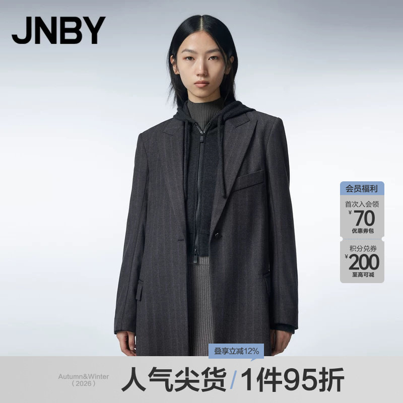 JNBY/江南布衣23秋呢大衣图片