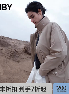 【商场同款】JNBY/江南布衣25冬新品羽绒服H型长袖立领5P0C21360