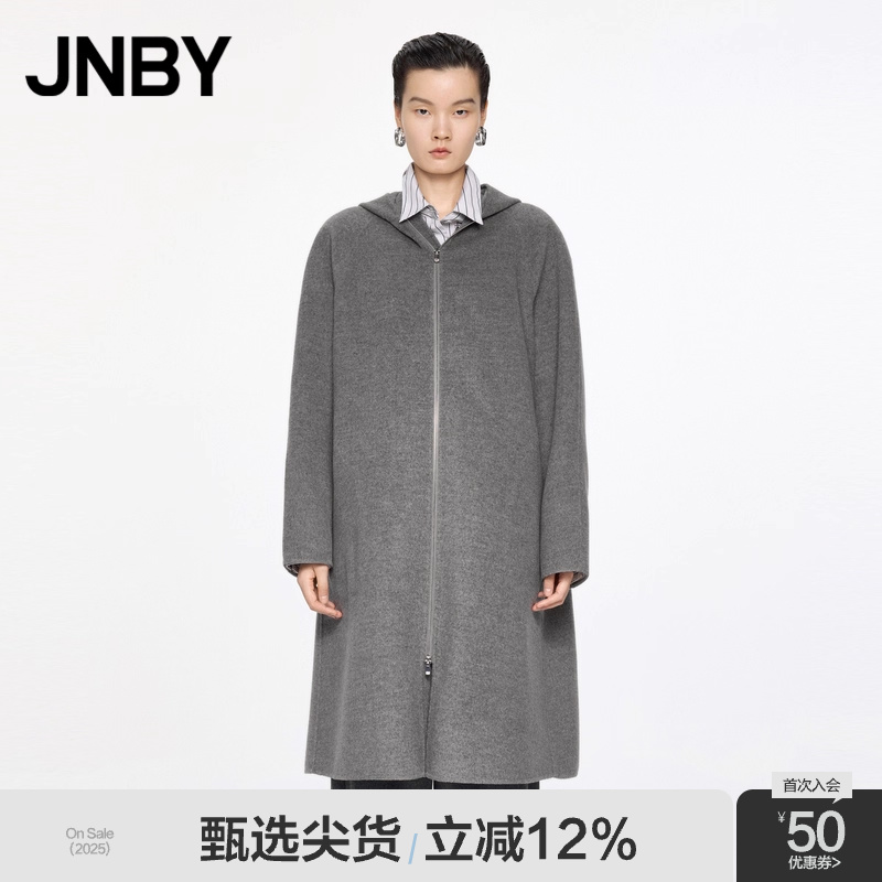 JNBY/江南布衣秋冬双面呢大衣女含羊绒5O0813800